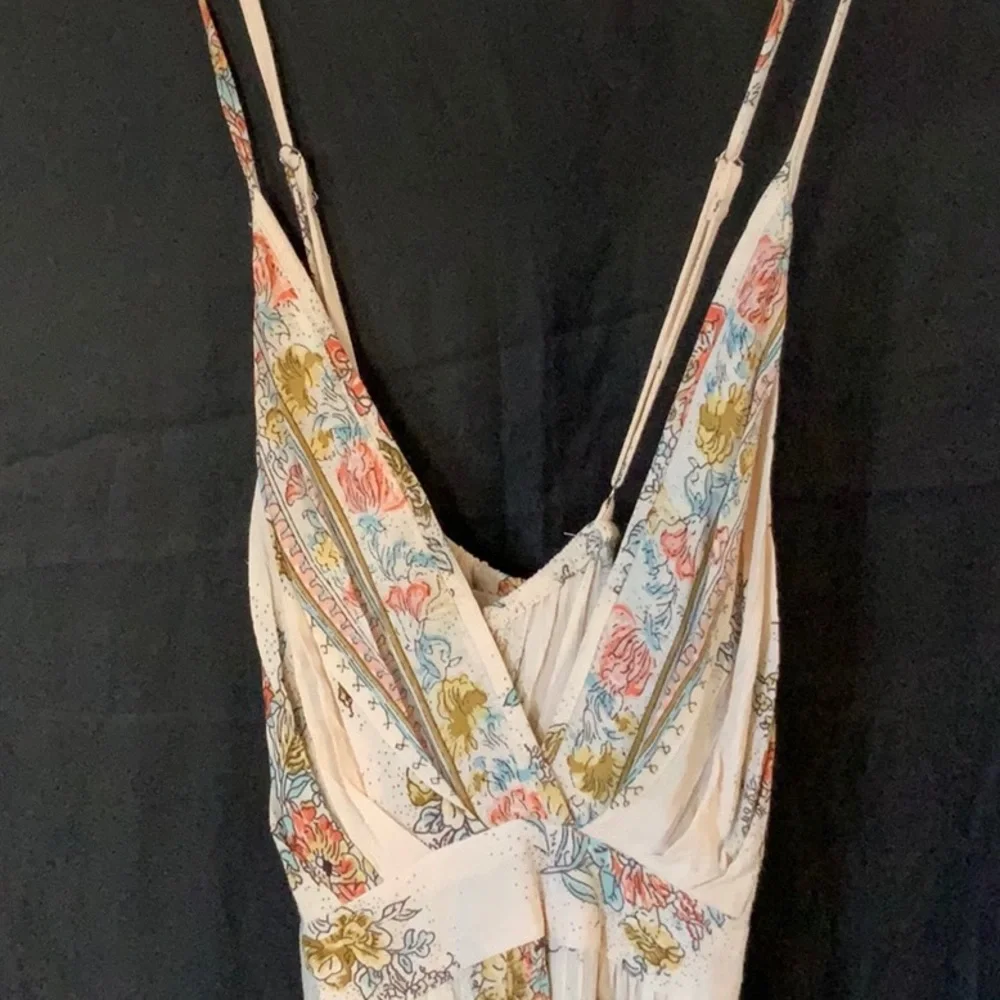 Angie Multicolor Floral Strappy Dress - Picture 3 of 6